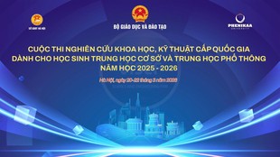 Ngày mai, khai mạc Cuộc thi nghiên cứu KHKT cấp quốc gia dành cho học sinh THCS và THPT năm học 2025-2026